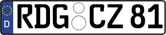 RDG-CZ81