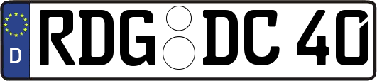 RDG-DC40