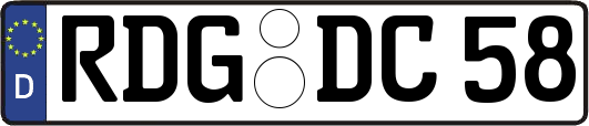 RDG-DC58