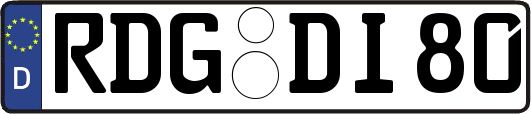 RDG-DI80