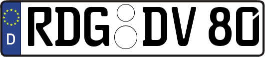 RDG-DV80