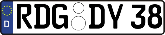 RDG-DY38