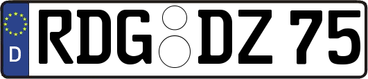 RDG-DZ75
