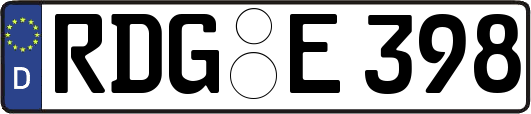RDG-E398