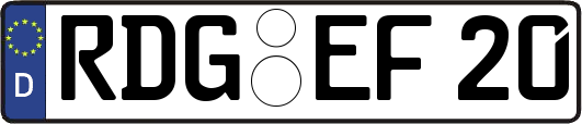 RDG-EF20