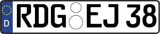 RDG-EJ38