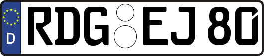 RDG-EJ80