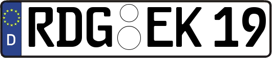 RDG-EK19