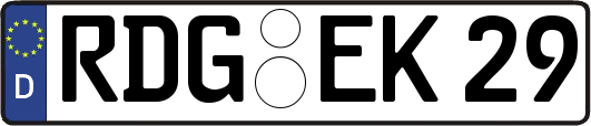 RDG-EK29