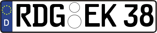 RDG-EK38