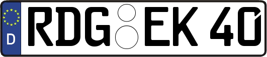 RDG-EK40