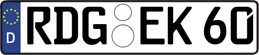 RDG-EK60
