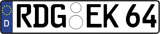 RDG-EK64
