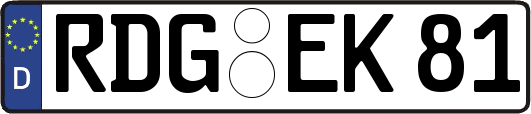 RDG-EK81