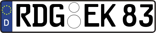 RDG-EK83