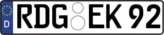 RDG-EK92