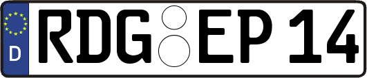 RDG-EP14