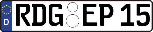 RDG-EP15