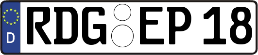 RDG-EP18
