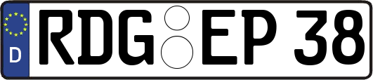 RDG-EP38