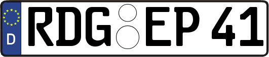 RDG-EP41