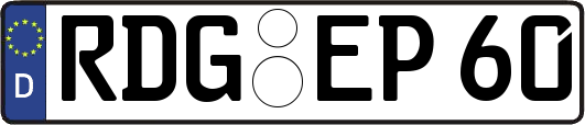 RDG-EP60