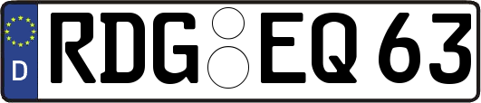 RDG-EQ63