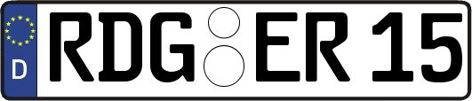 RDG-ER15