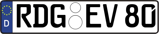 RDG-EV80
