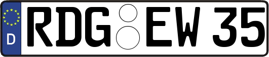 RDG-EW35