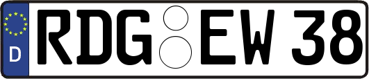 RDG-EW38