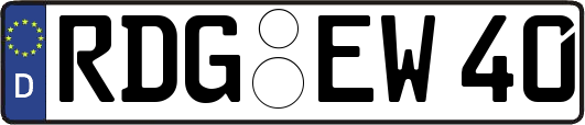 RDG-EW40