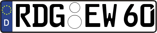 RDG-EW60