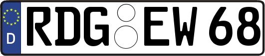 RDG-EW68