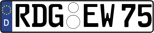 RDG-EW75