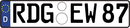 RDG-EW87