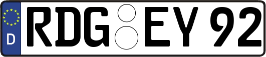 RDG-EY92
