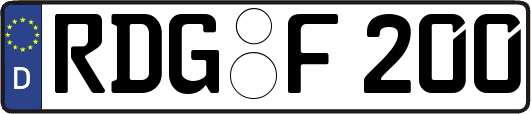 RDG-F200