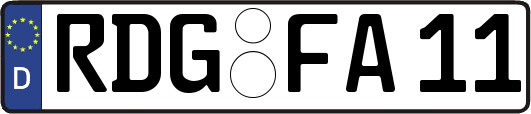 RDG-FA11