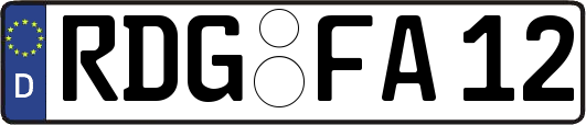 RDG-FA12