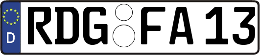 RDG-FA13