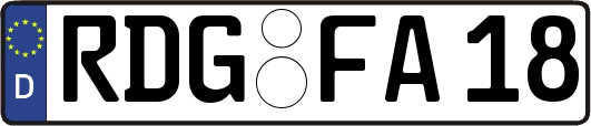 RDG-FA18