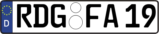 RDG-FA19
