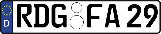 RDG-FA29
