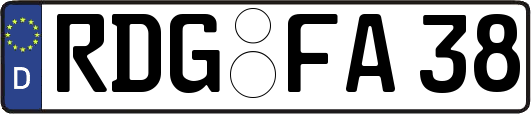 RDG-FA38