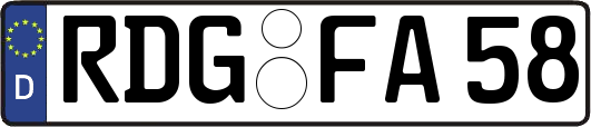 RDG-FA58