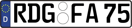 RDG-FA75