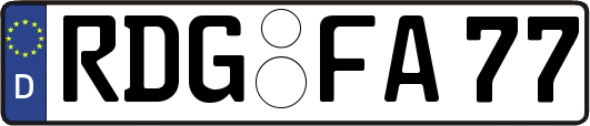 RDG-FA77