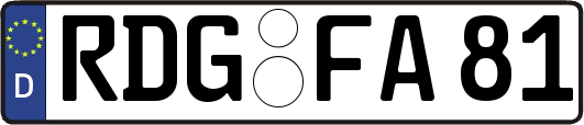 RDG-FA81