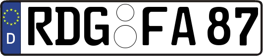 RDG-FA87